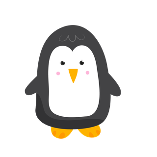 cutehand-drawn-cartoon-penguin-illustration-819135