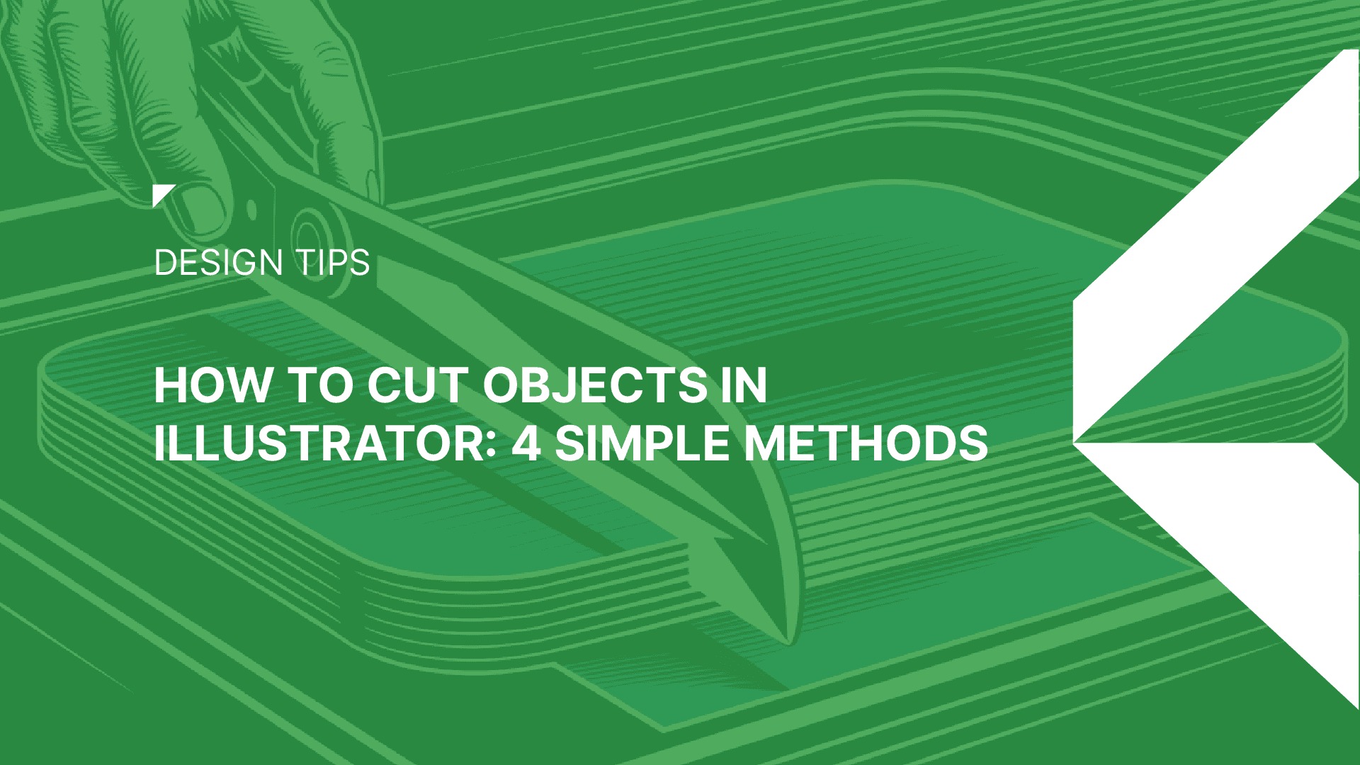 How to Cut Objects in Illustrator: 4 Simple Methods