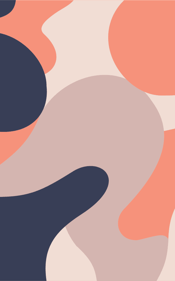 abstract background pattern with large organic shapes in modern color block style