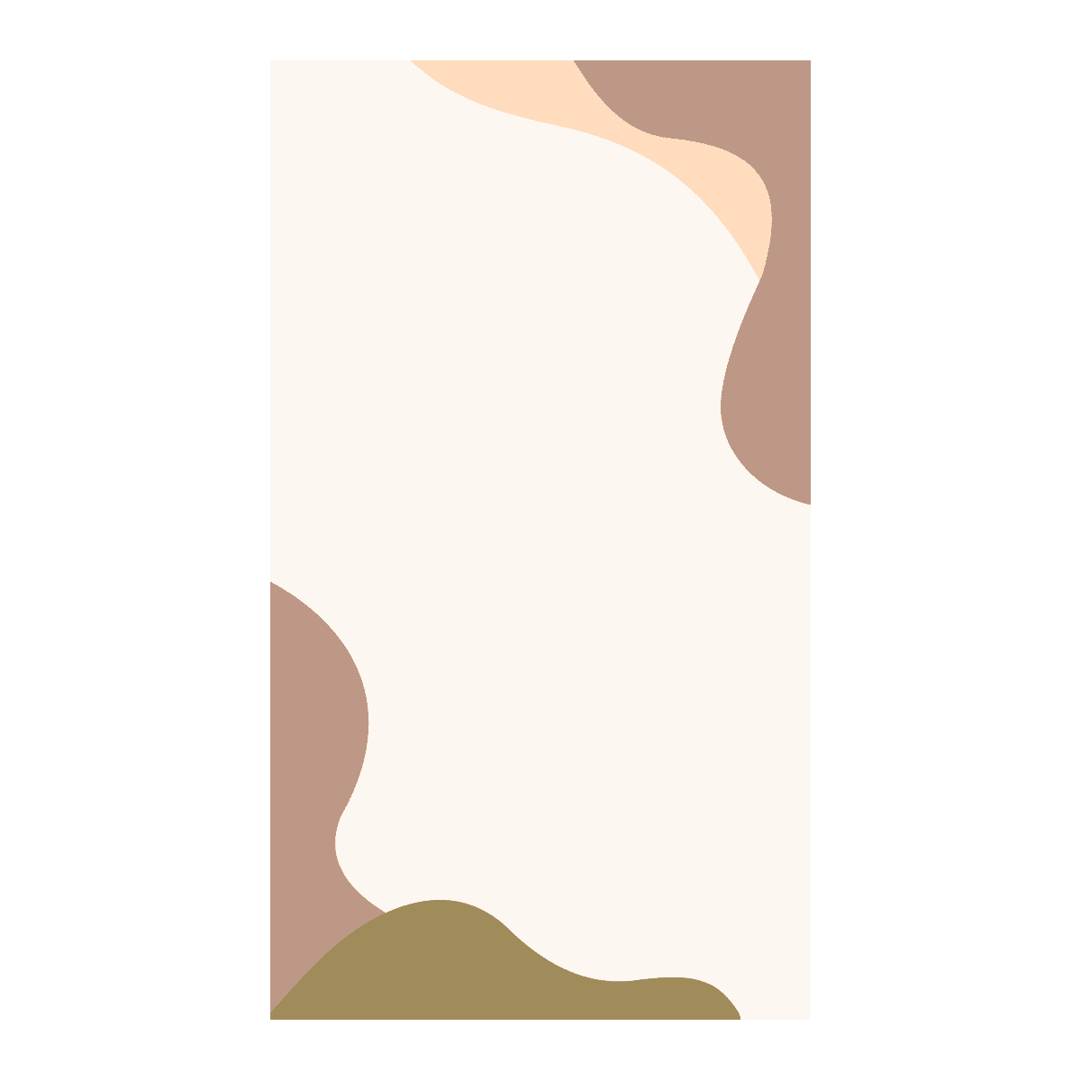 simple neutral abstract backdrop with flowing organic shapes and earthy tones