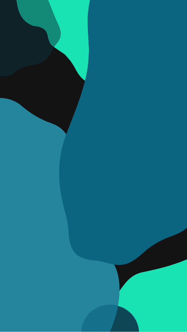 abstract background with fluid organic shapes in shades of blue and teal for modern visuals