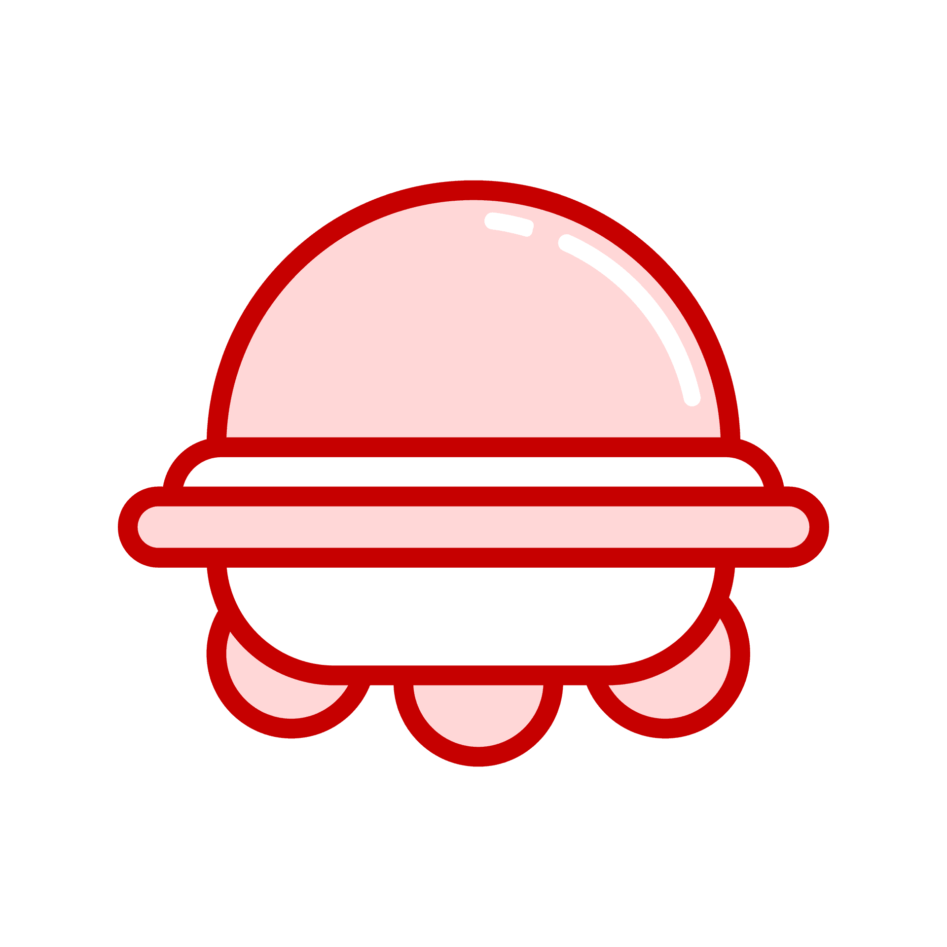 playful alien spaceship icon for retro tech projects