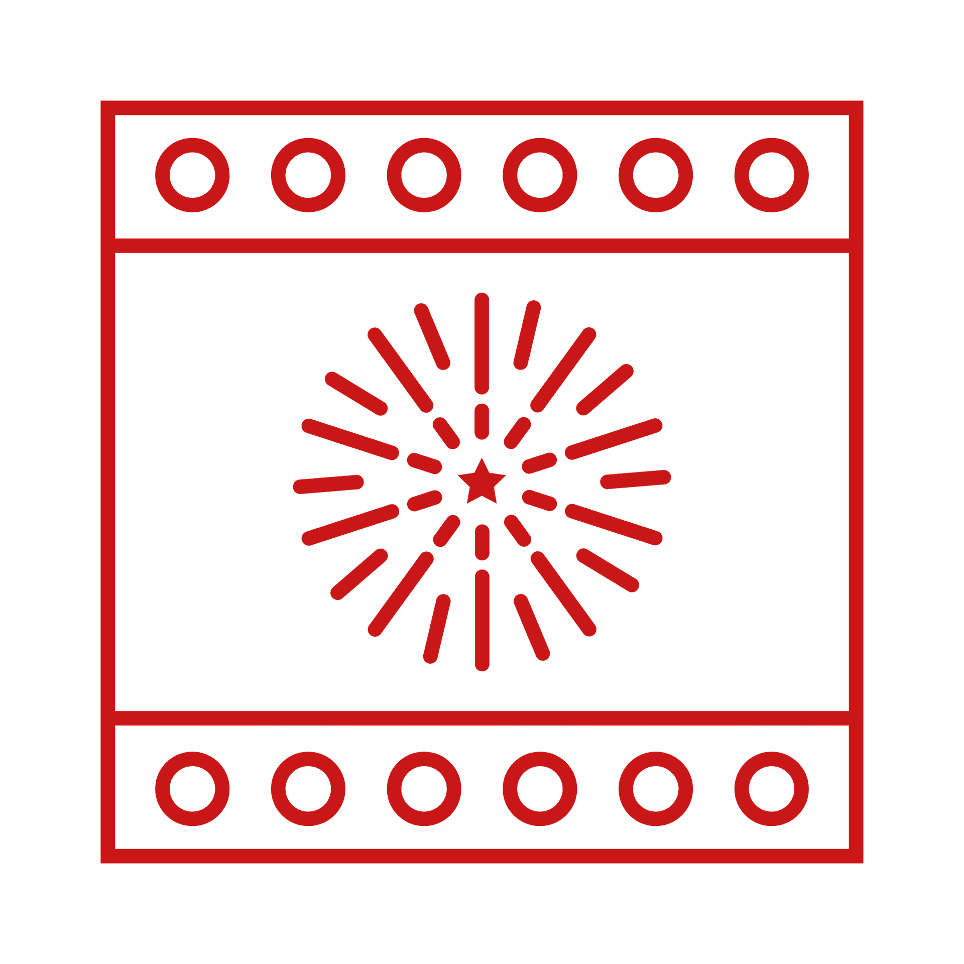 minimal party celebration icon for events and festive designs