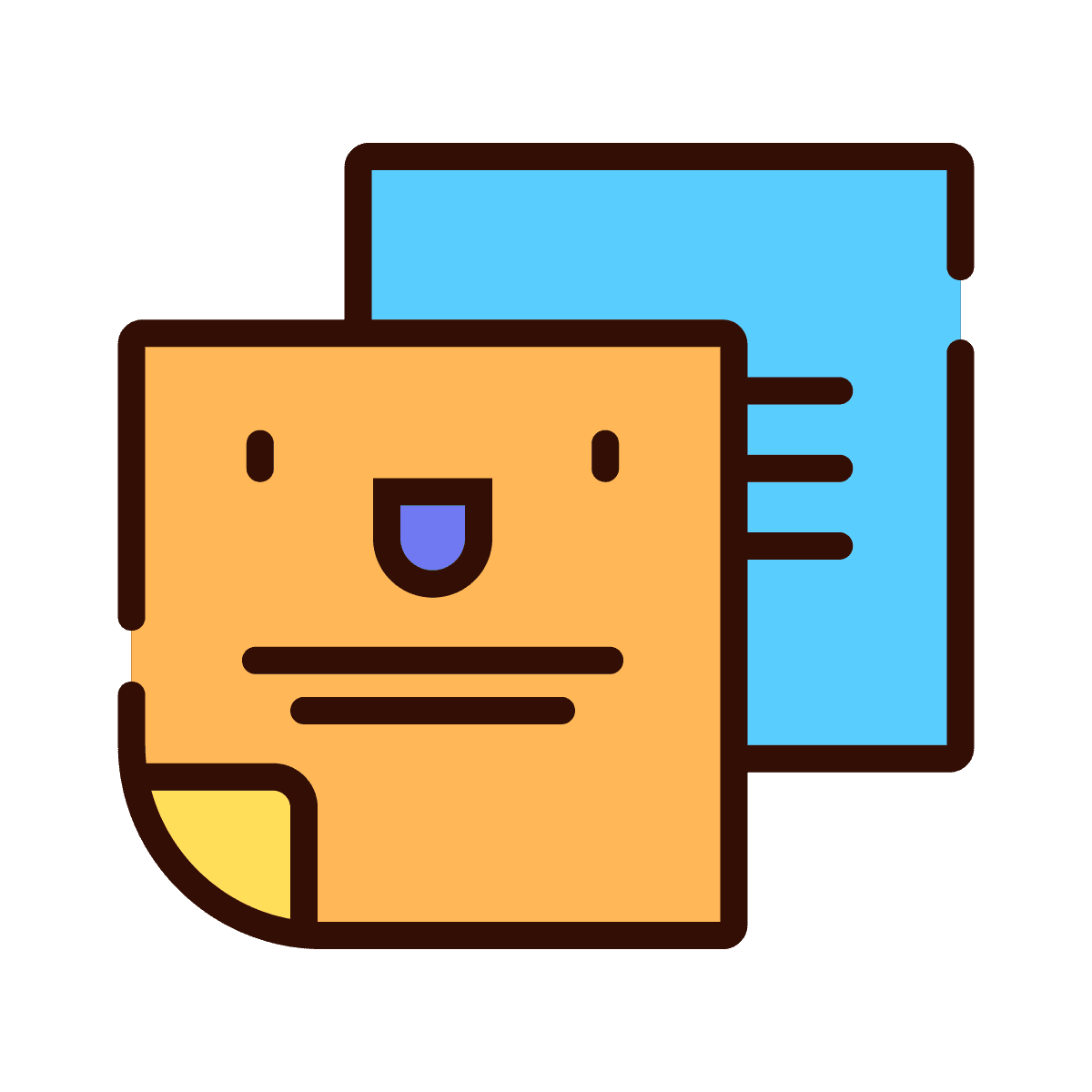 cute certificate icon in vibrant colors for digital achievement