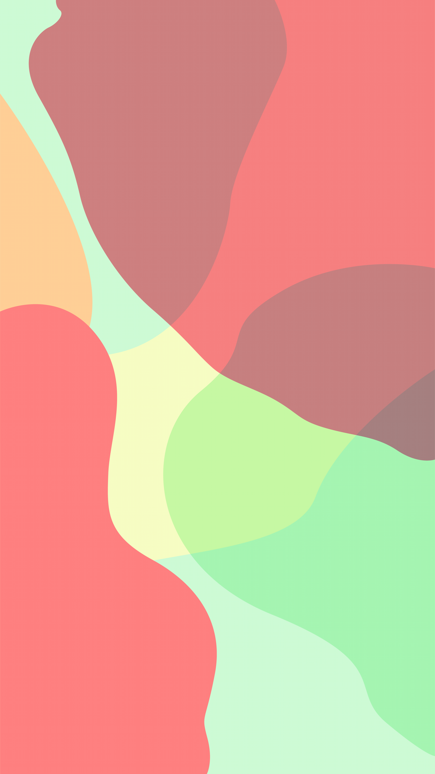 vibrant abstract background with bold red, green, and pastel shapes for digital art and wallpapers