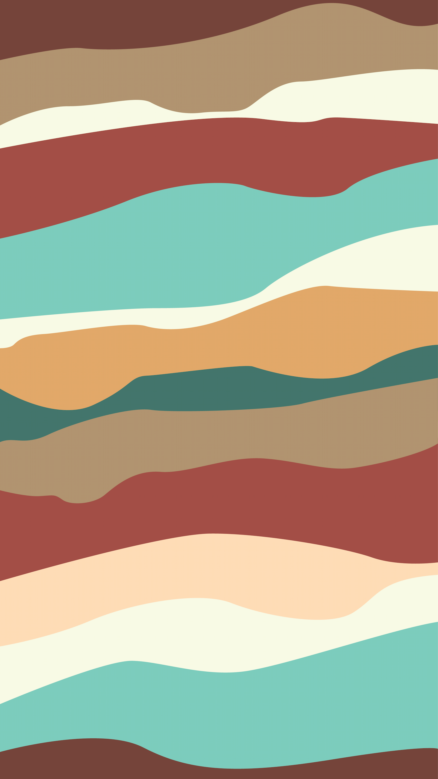 abstract earthy wavy stripes with warm tones for modern backgrounds and brand identity