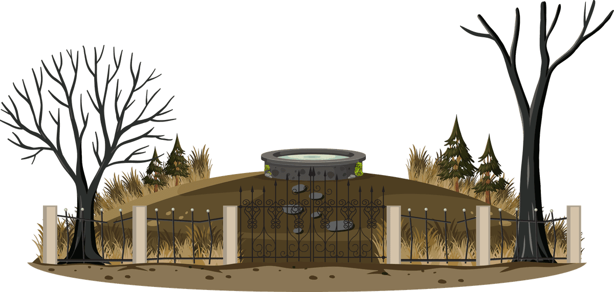 abandoned houses and buildings vector with eerie atmosphere for spooky projects and themes