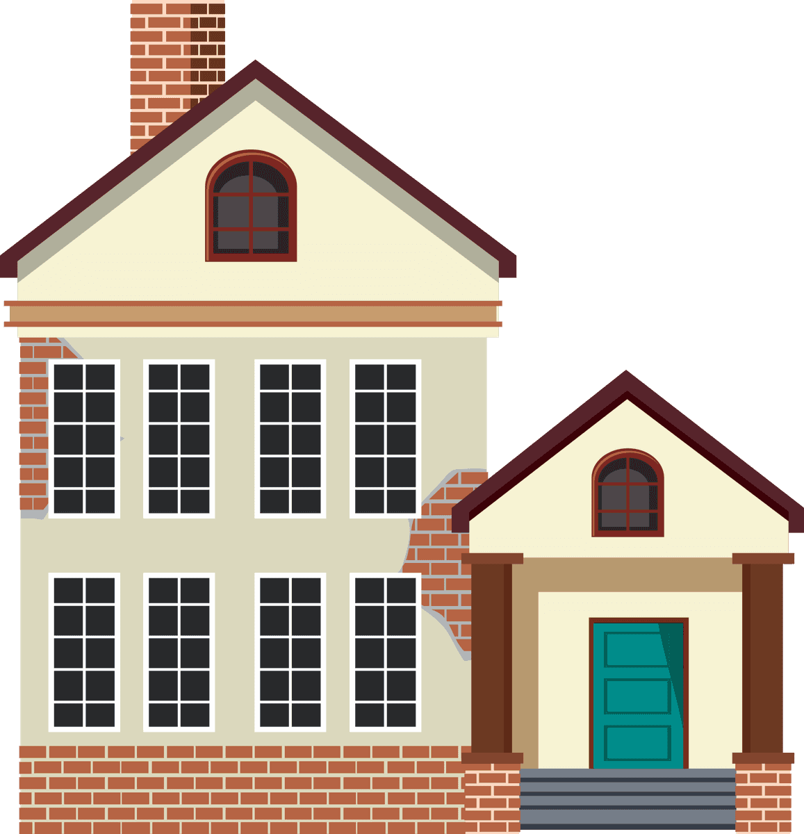 stunning abandoned houses and buildings vector art for your creative projects