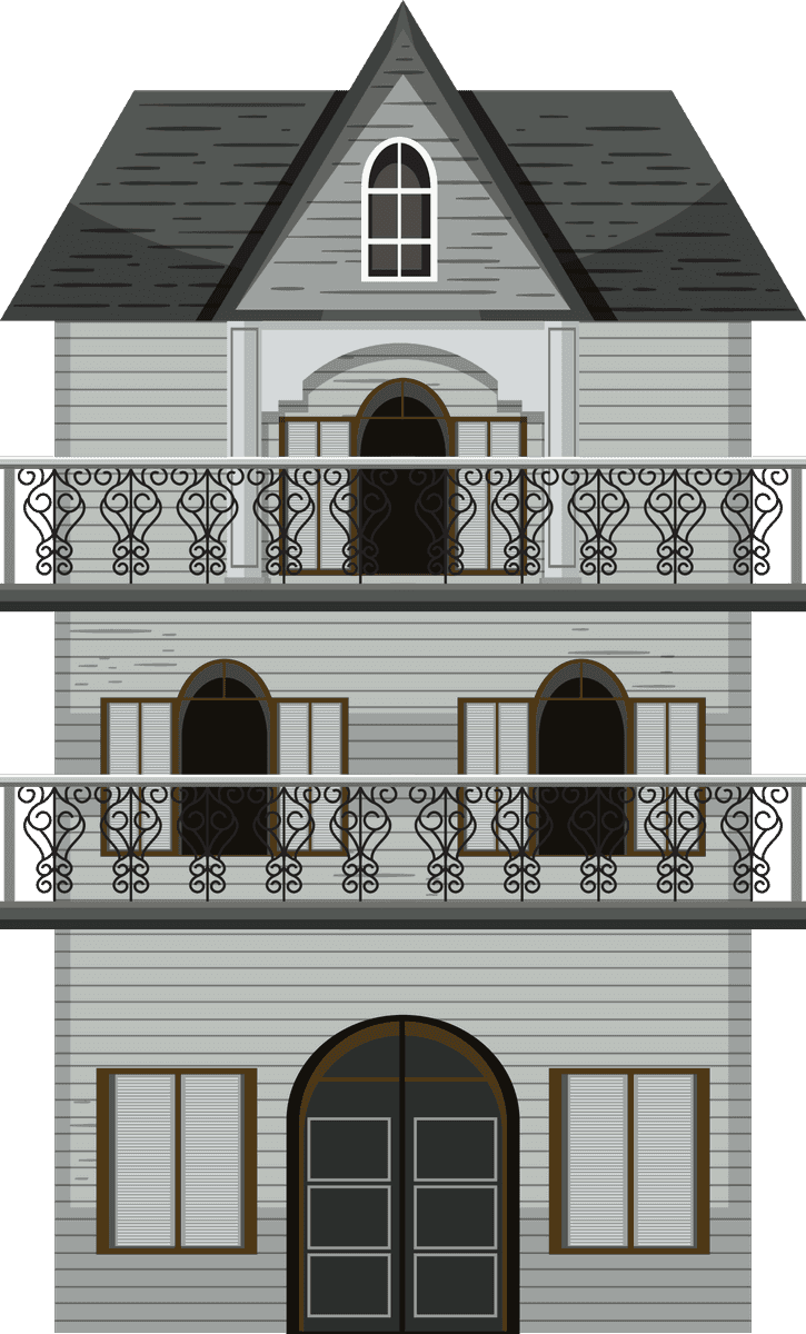 hauntingly beautiful abandoned houses and buildings vector for eerie storytelling and themes