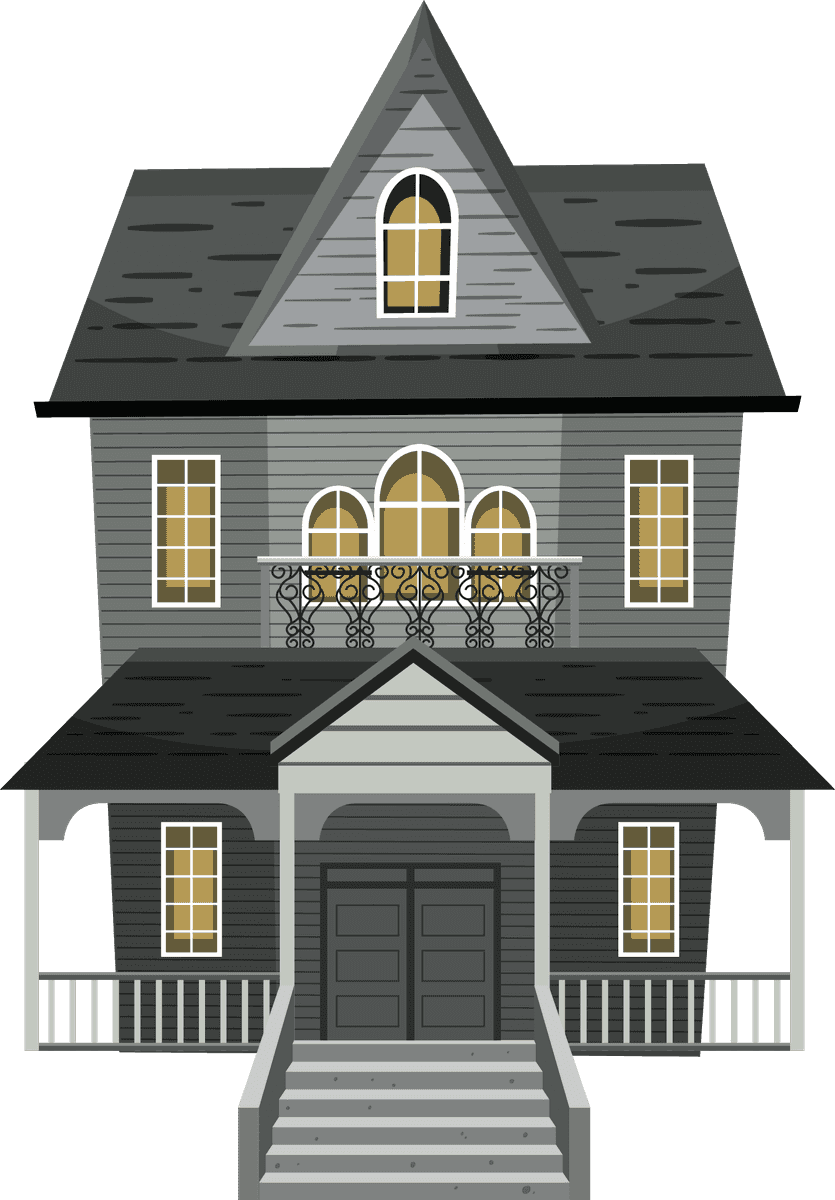 abandoned houses and buildings vector art for hauntingly beautiful creative projects