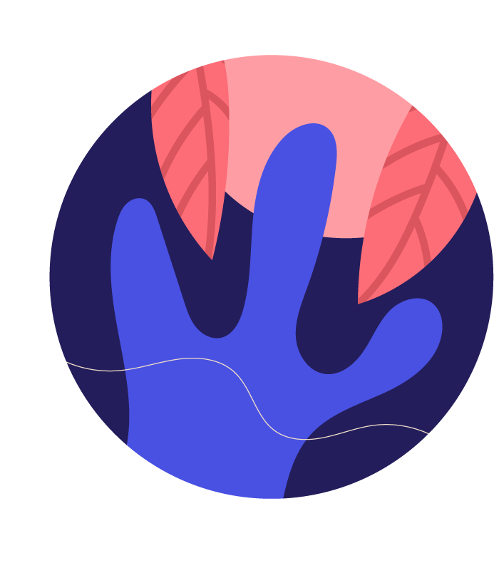 abstract hand drawn instagram highlights featuring vibrant colors and organic shapes for visual storytelling