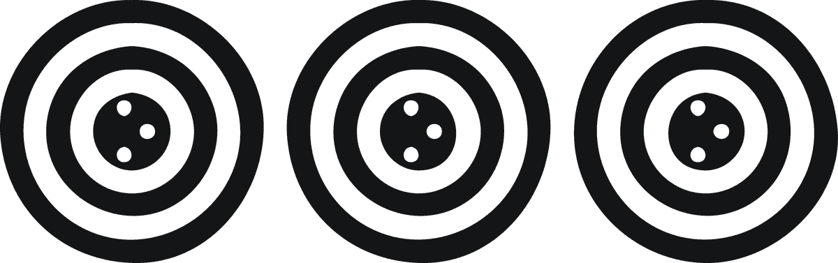 black isolated african symbol for cultural representation and artistic expression