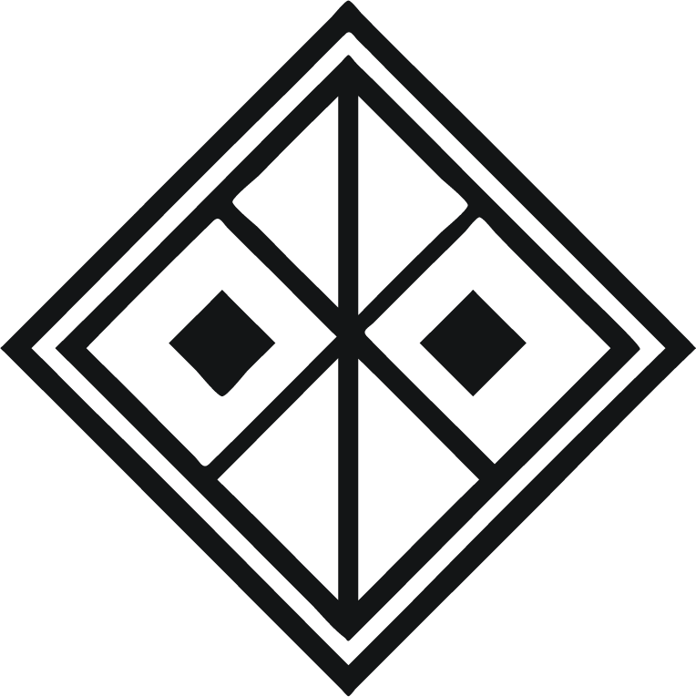 black isolated african symbol culturally inspired geometric pattern for modern decoration