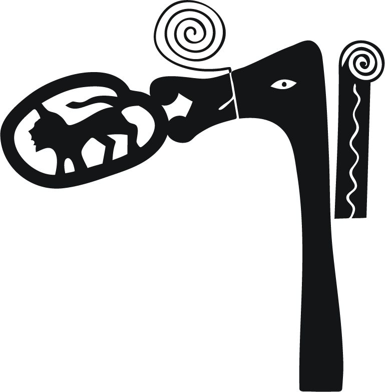 black isolated african symbol representing cultural heritage and storytelling elements for modern use
