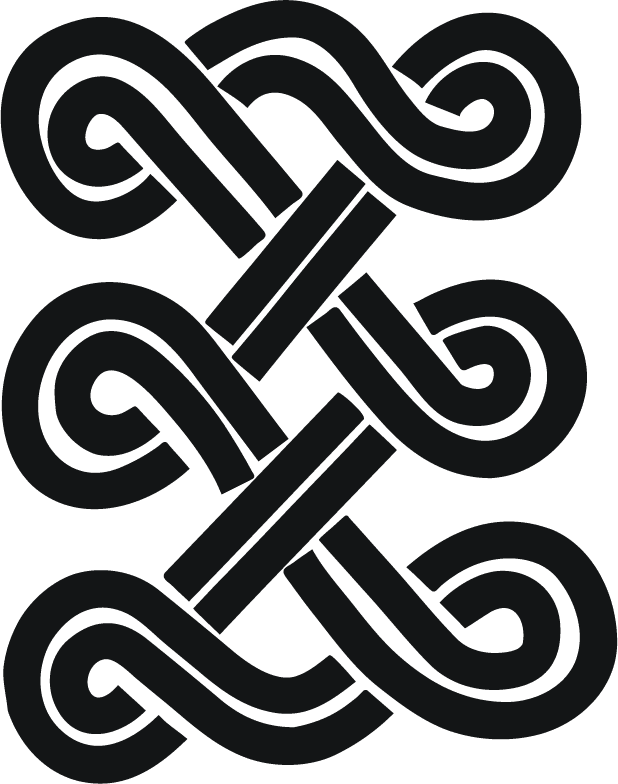 black isolated african symbol