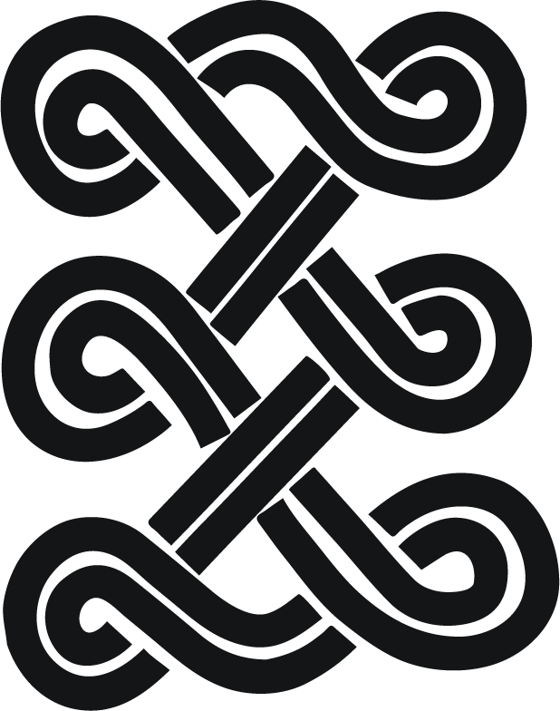 black isolated african symbol