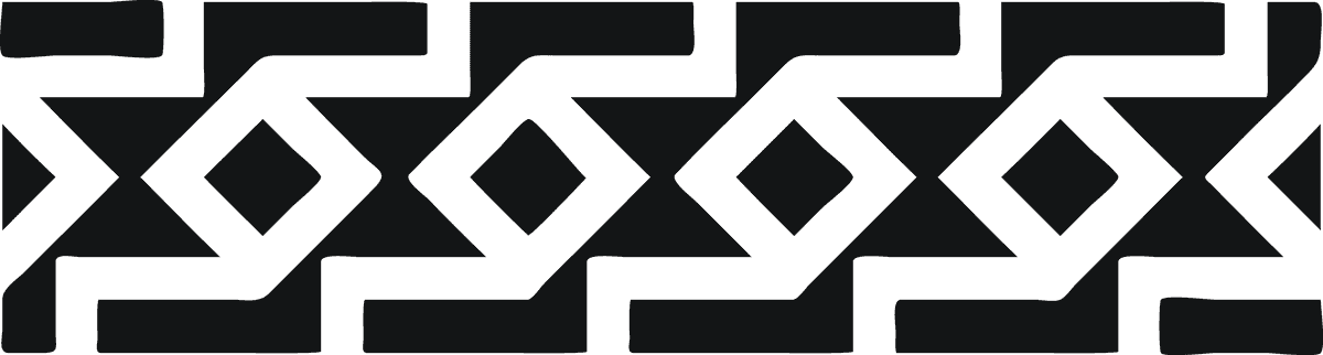 black isolated african symbol in contemporary style for cultural and artistic projects