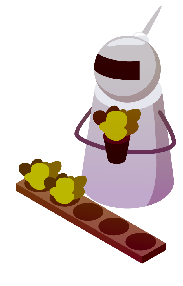 isometric agricultural and farming robots for efficient crop management and automation tasks