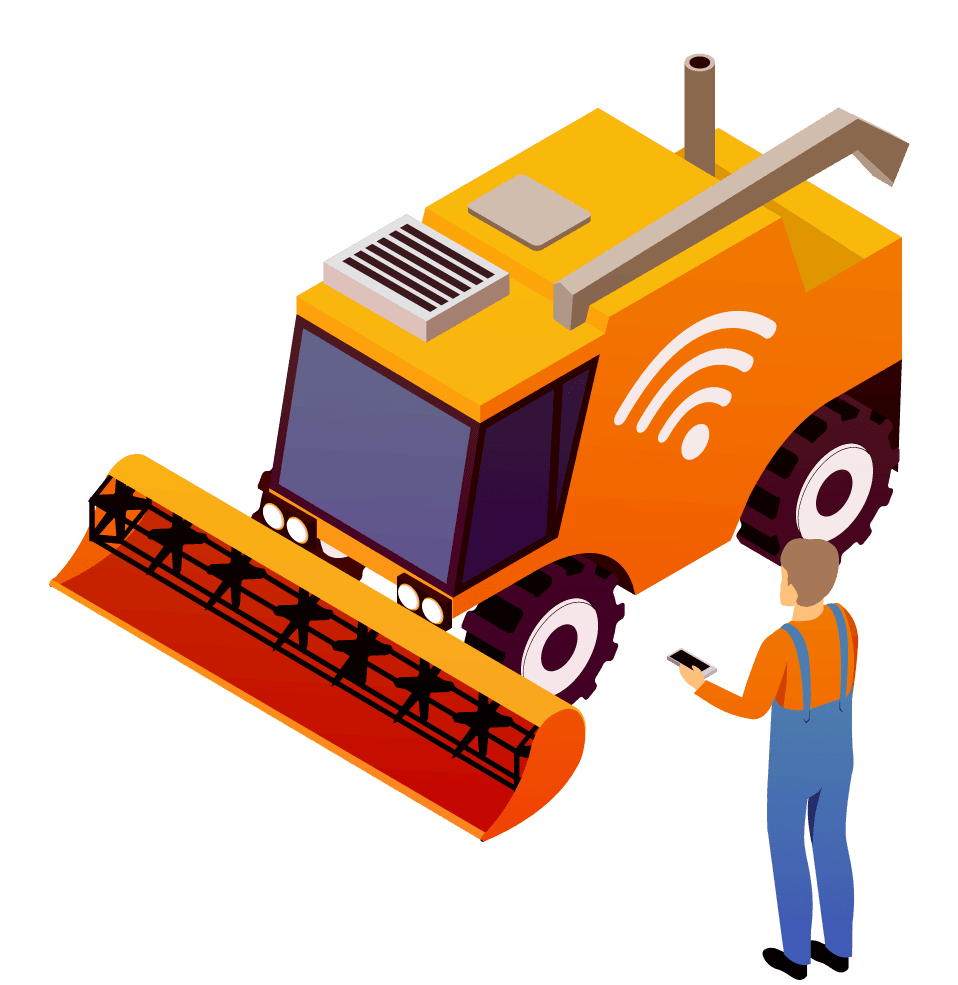isometric agricultural and farming robots for efficient crop management and automation solutions