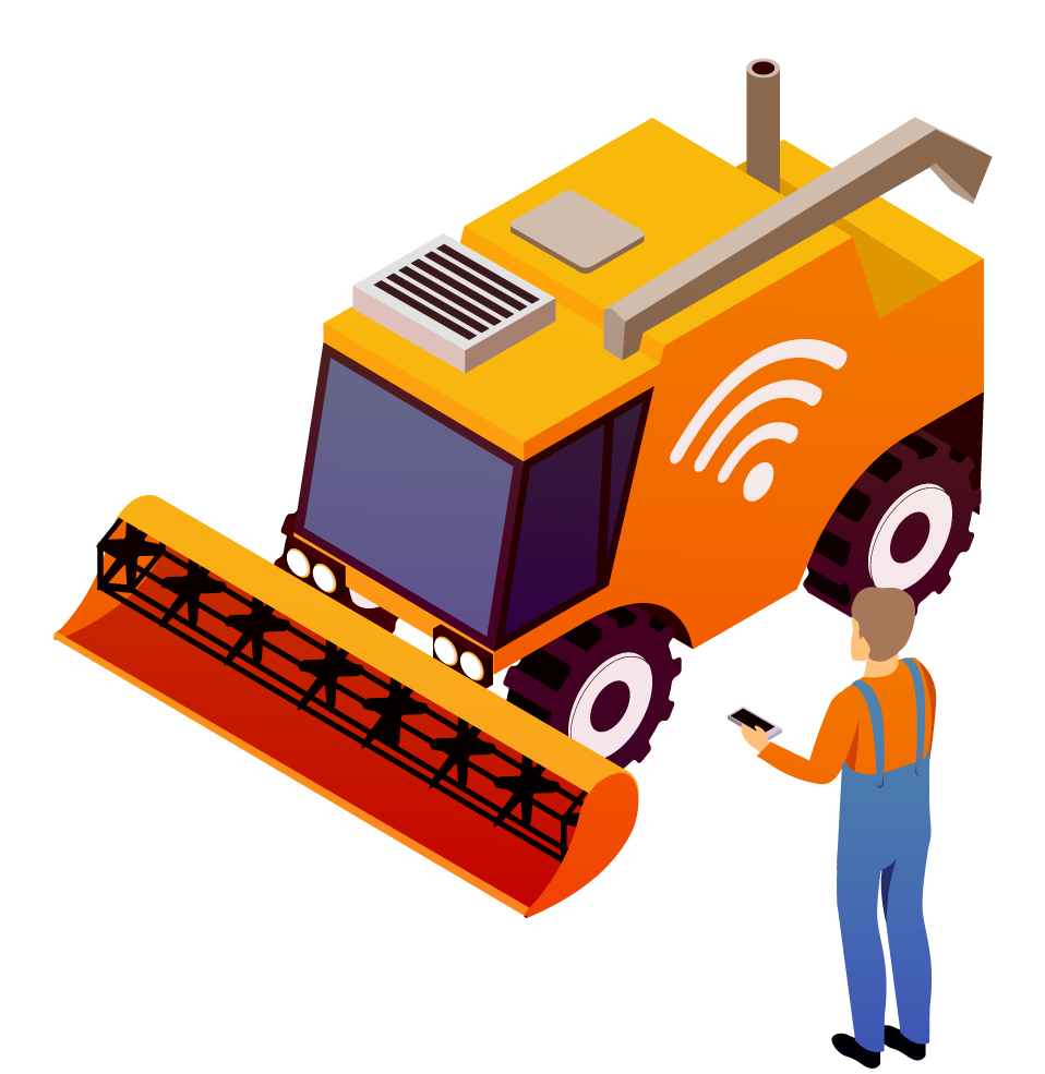 isometric agricultural and farming robots for efficient crop management and automation solutions