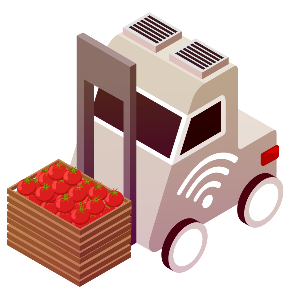 Isometric agricultural and farming robots