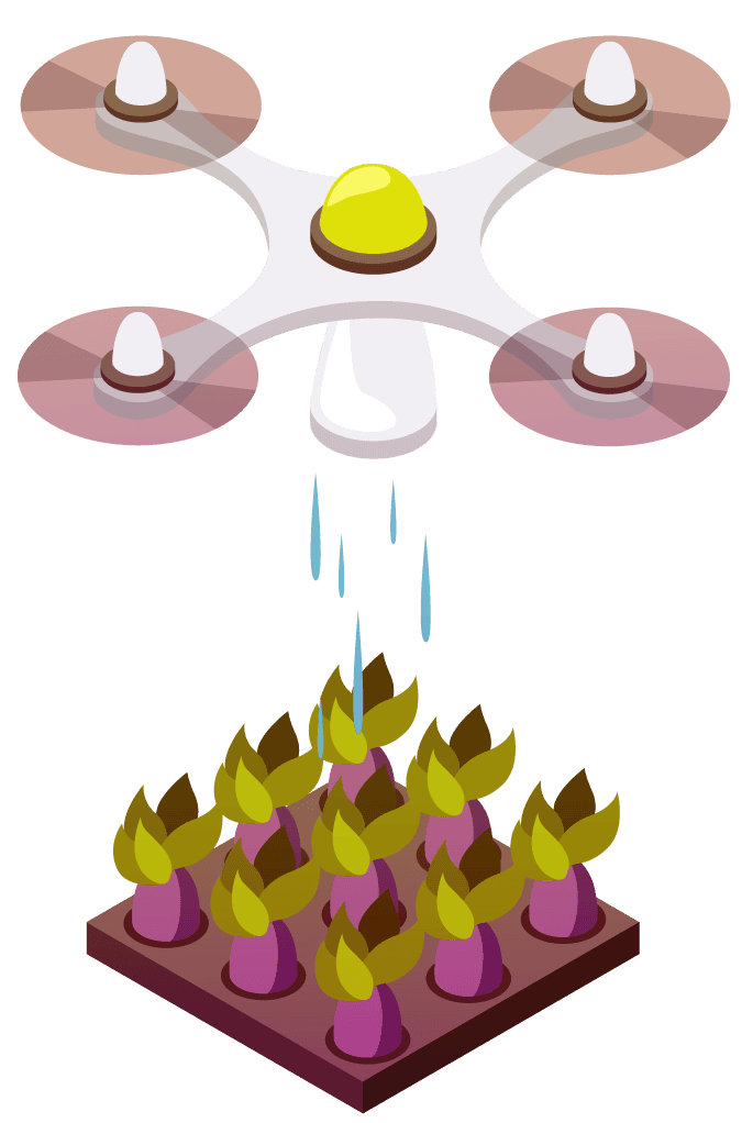isometric agricultural and farming robots for efficient crop management and monitoring