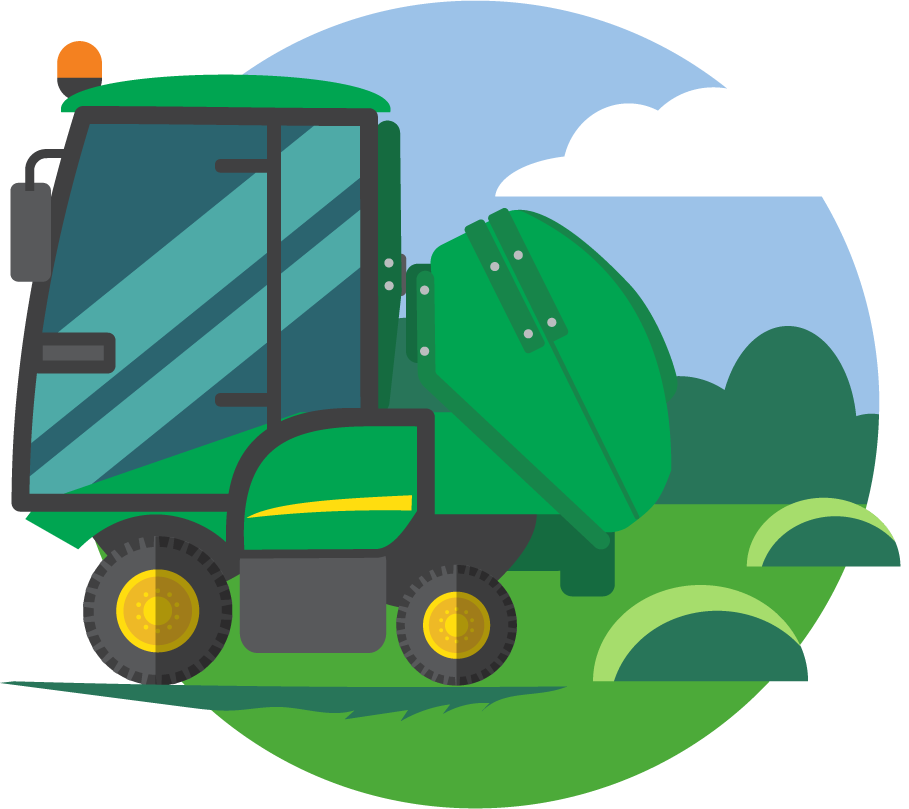 agriculture farming vehicles, tractors, trucks, and machines