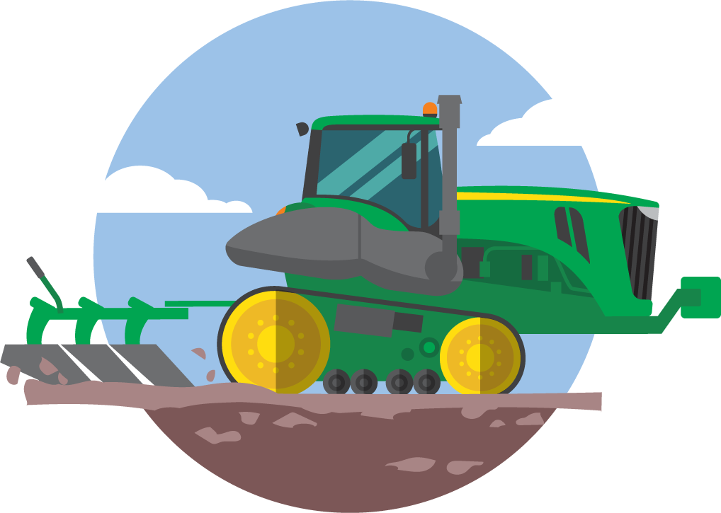 agriculture farming vehicles, tractors, trucks, and machines