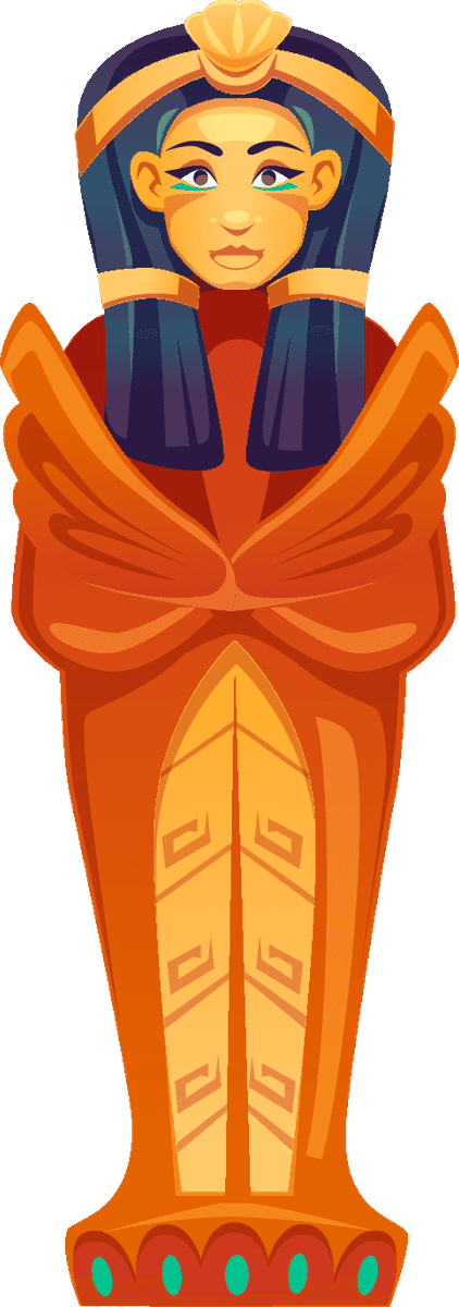 greatest ancient egyptian monuments illustration showcasing vibrant character patterns and unique historical features