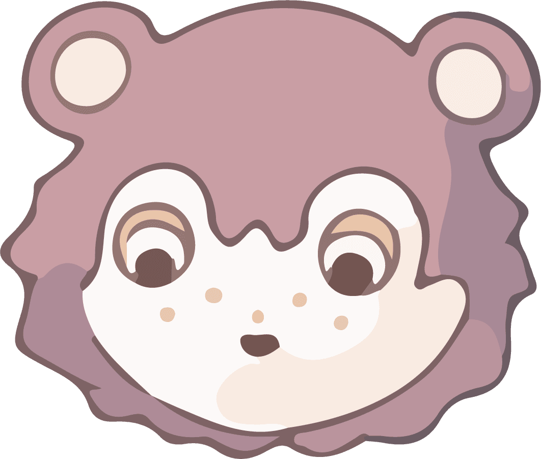 adorable animal chibi art icon vector for playful projects and digital platforms