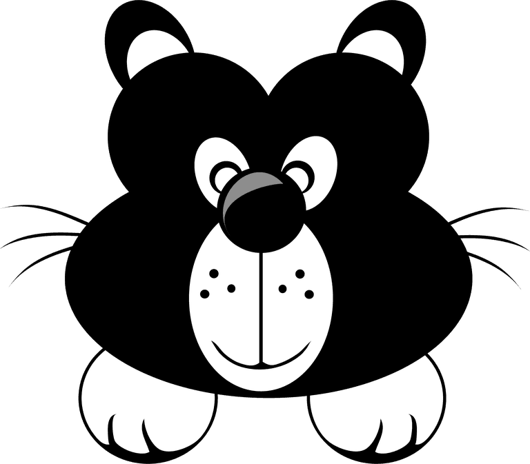 adorable animal cute cartoon animals vector bear for children’s illustrations and decor