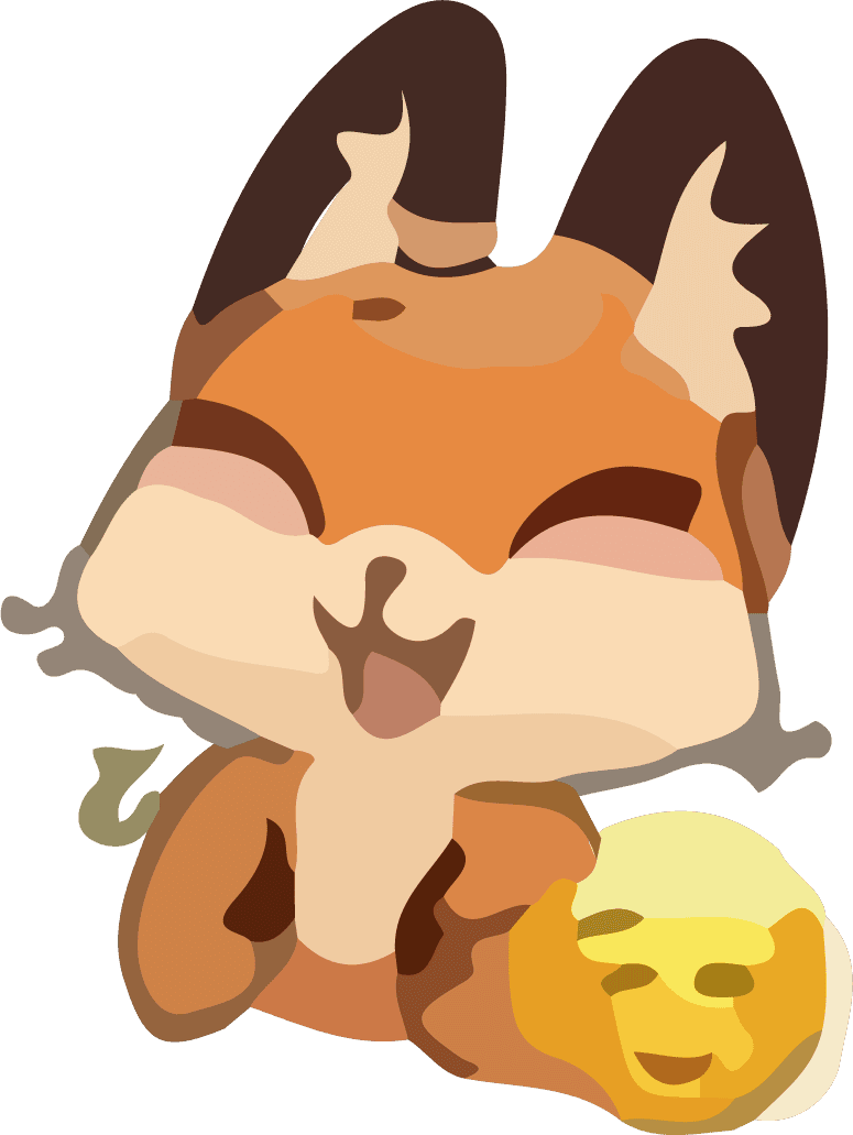 adorable animal fox dancing cute vector character for playful designs and projects