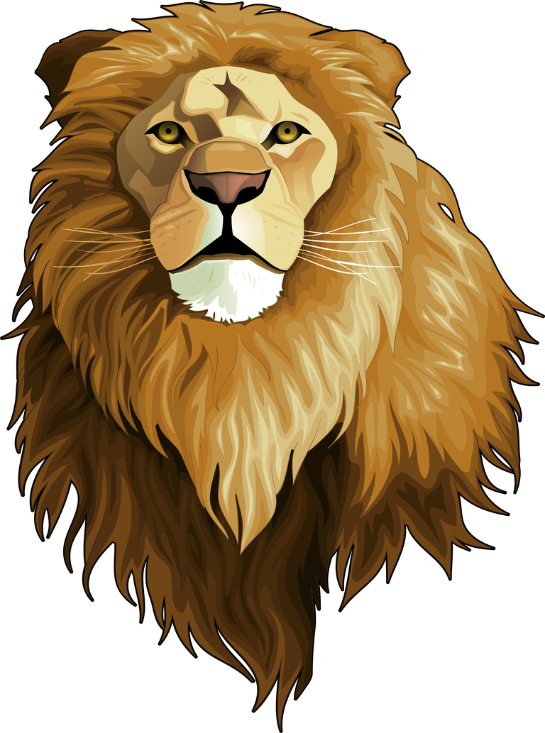 animal head african animals collection featuring majestic lion illustration for wildlife enthusiasts