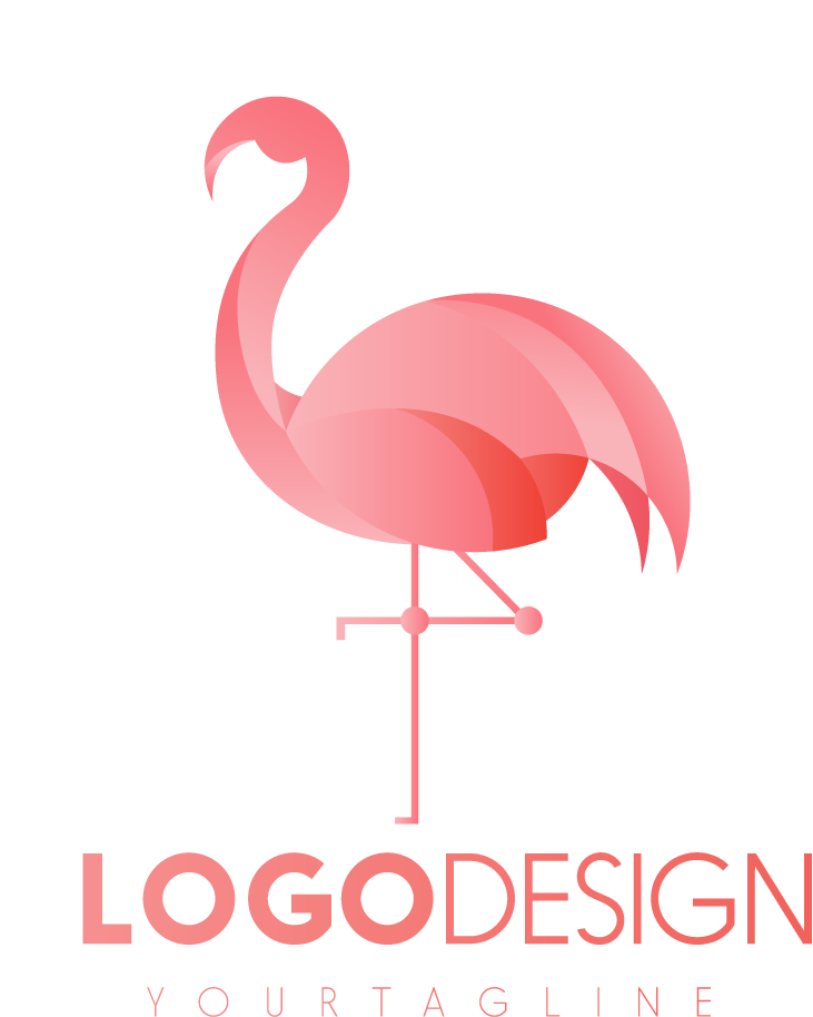 animal logotypes modern colored shapes for branding and creative projects