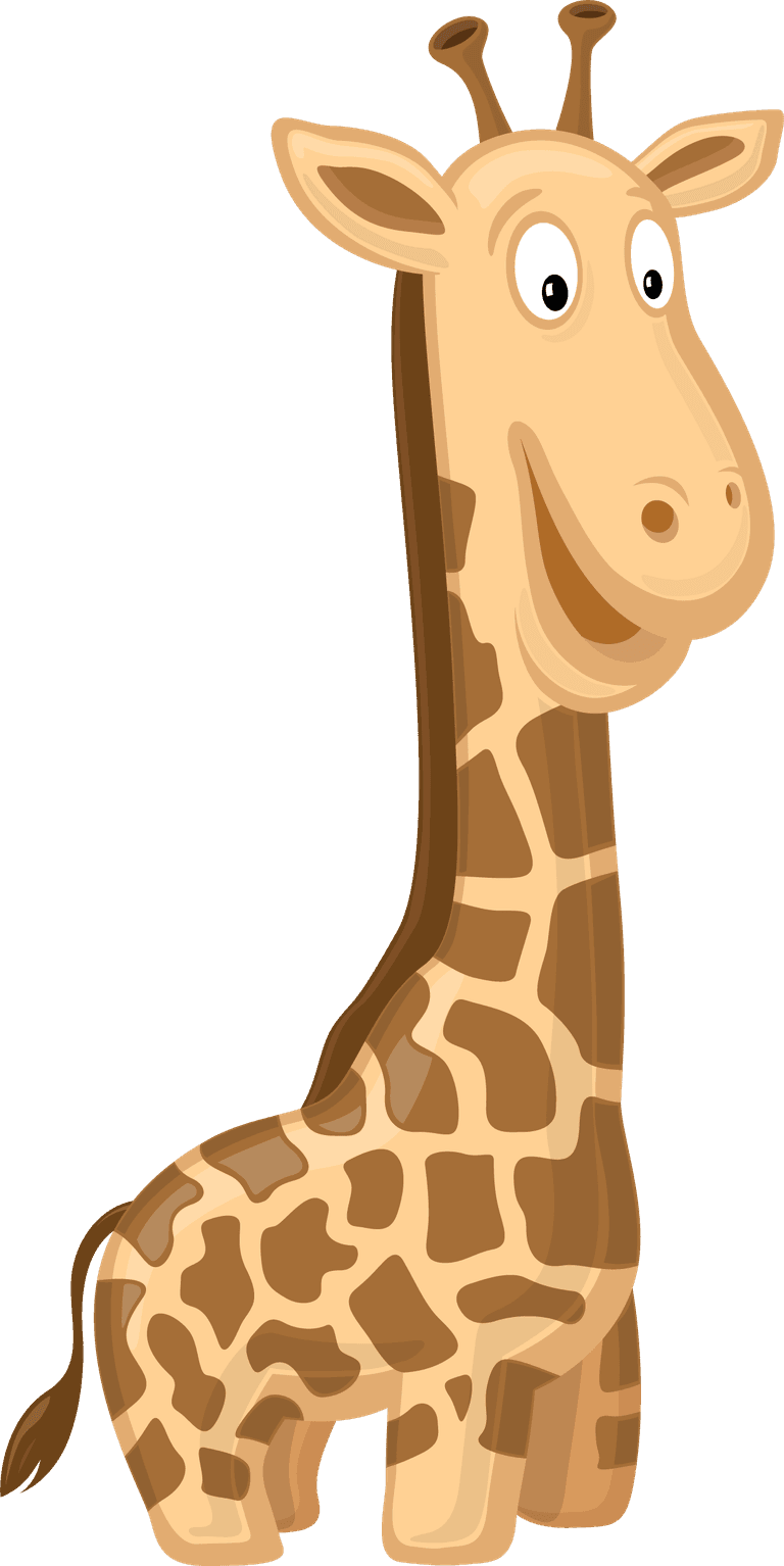 animal set kid language learning elements giraffe hedgehog unicorn
