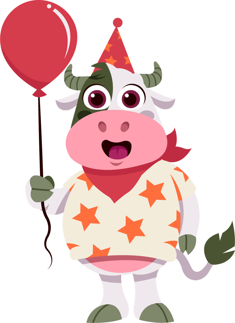 animals celebrate birthday birthday decor icons cute stylized animals cartoon characters