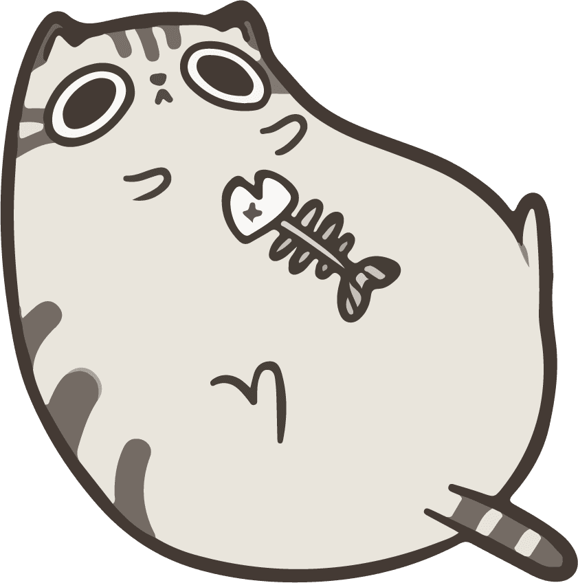 adorable animals cute stickers vector featuring a sleepy cat with funny details and playful charm