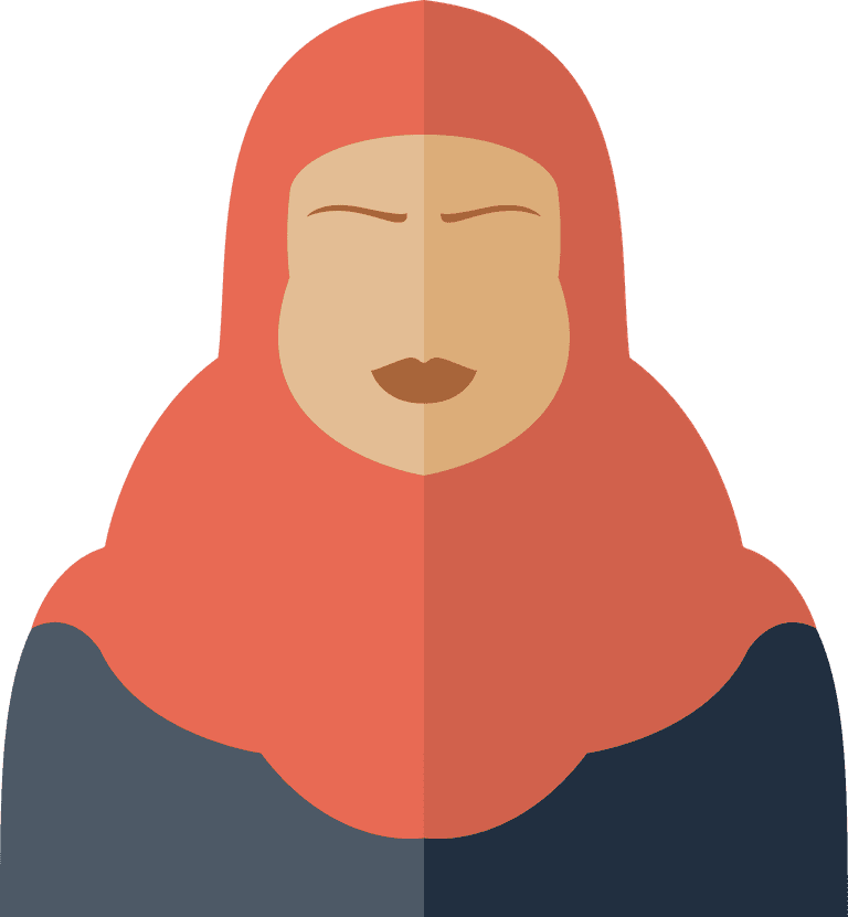 arab people icons muslim people arabian people islam people woman man illustration