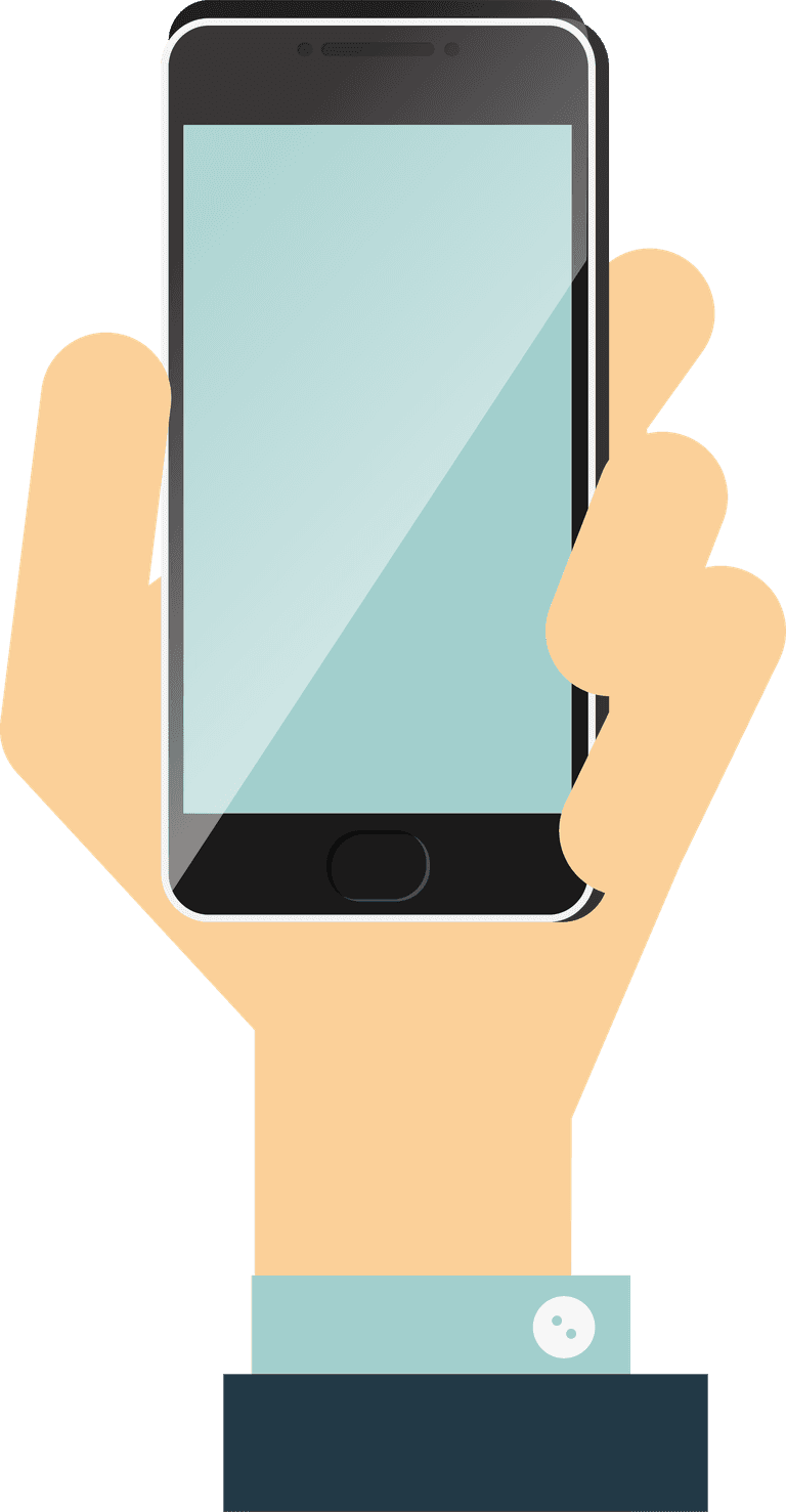 arm hand icons set flat showcasing user interaction with mobile devices