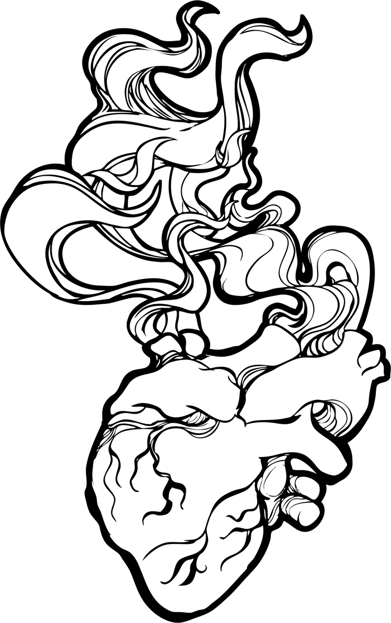 art tattoo jimiyo free motorcity heartbeat with flowing smoke design inspiration