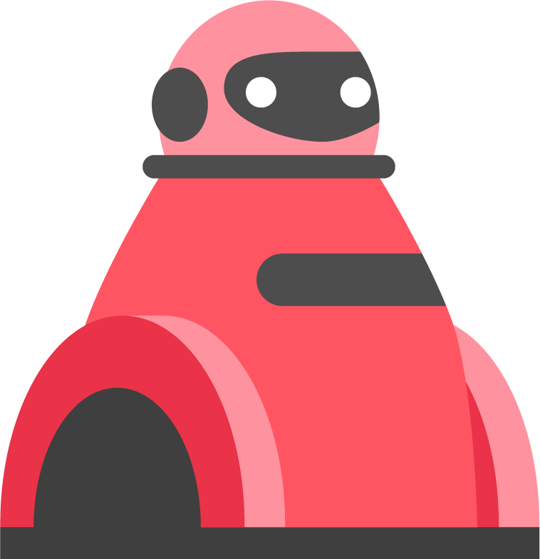unique artificial intelligence decorative icons featuring a friendly robot character for modern applications