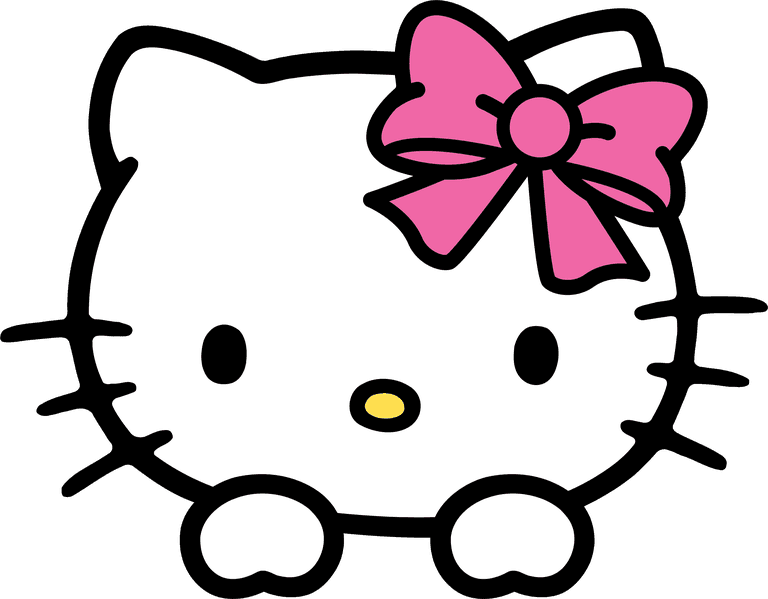 Asset Hello Kitty design s vector