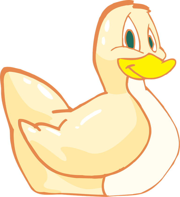 adorable cartoon duck asset fun graphics fun graphics for playful projects and children's content
