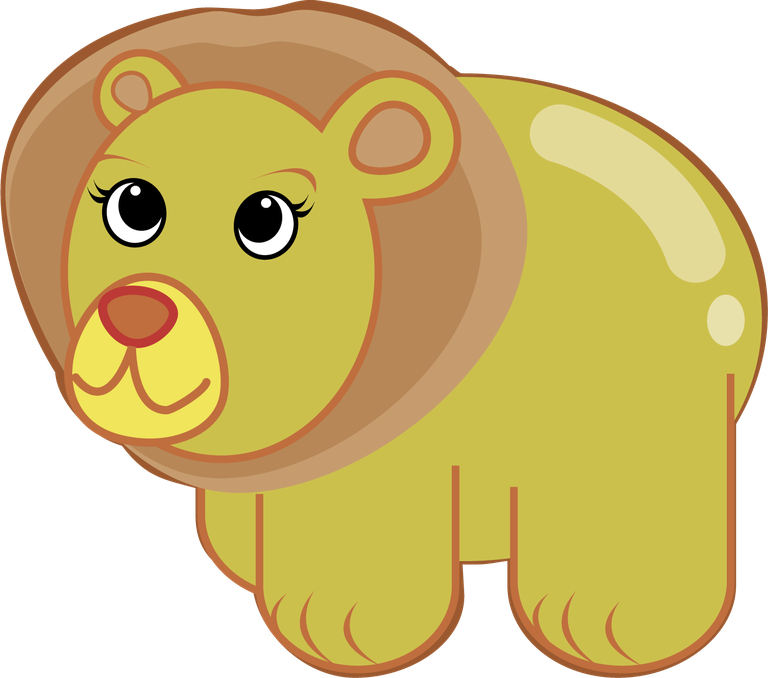playful and adorable cartoon lion asset fun graphics fun graphics for kids' projects