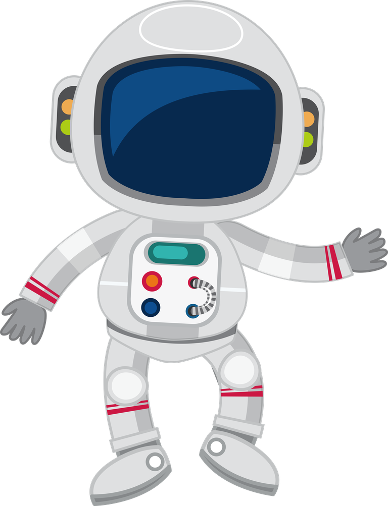 cute astronaut a astronaut illustration for space-themed projects and educational uses