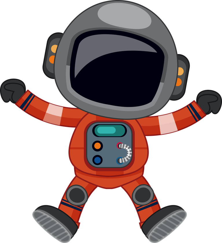 adorable astronaut a astronaut illustration for children's space education and fun projects
