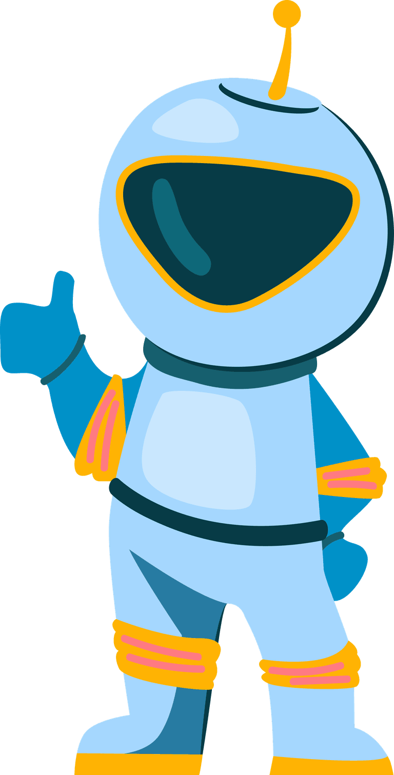 adorable astronaut astronaut character set with fun features for playful designs and educational projects