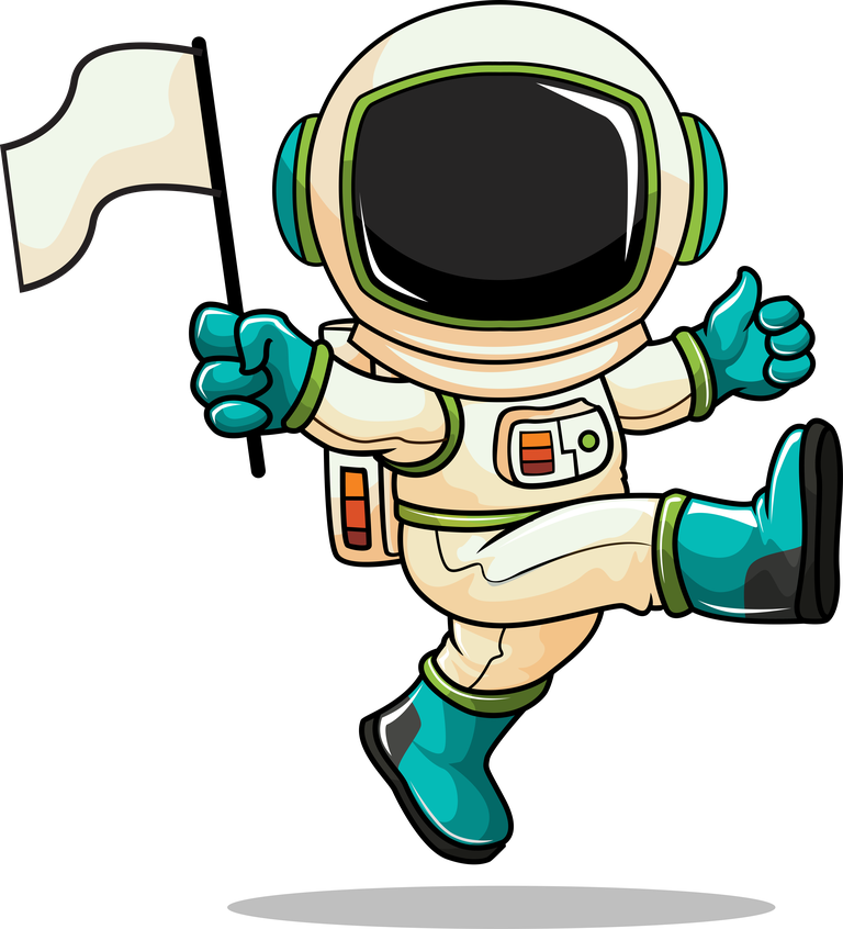 playful astronaut mascot astronaut mascot design vector for kids' space-themed projects