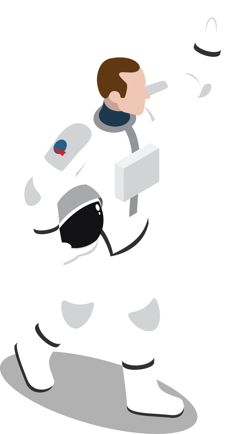 astronaut astronaut training vector featuring a confident astronaut waving during space exploration