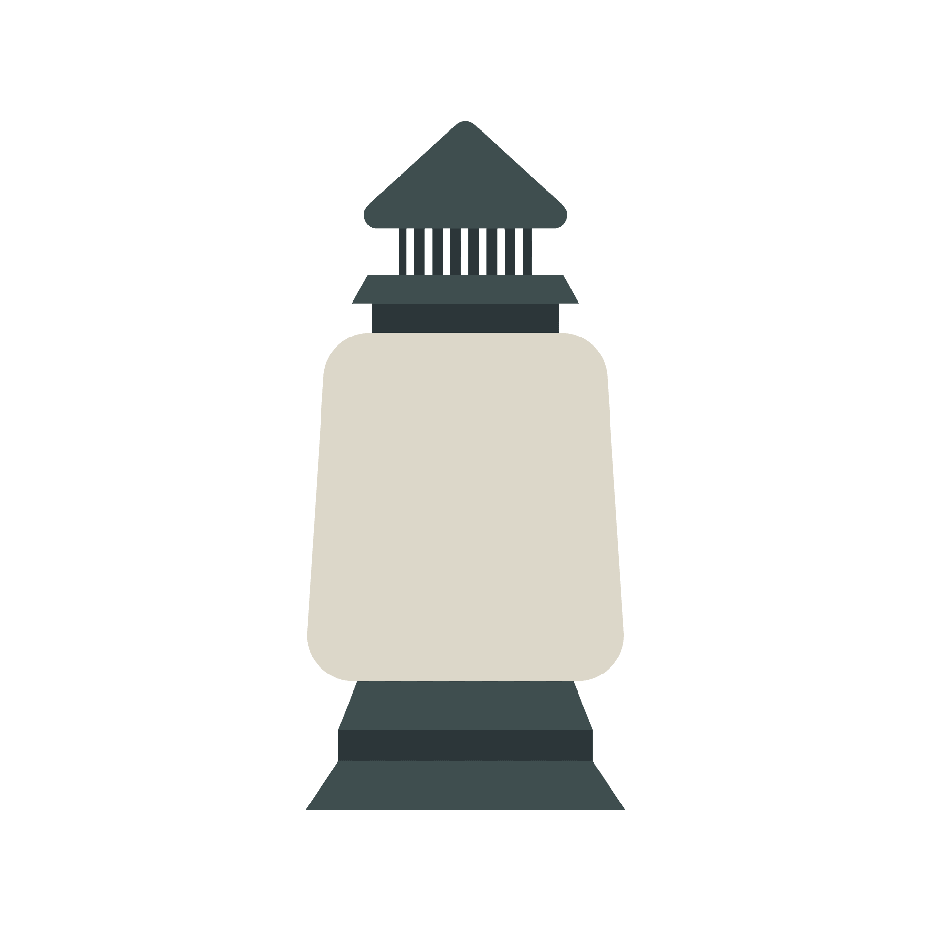 minimalist spooky-themed illustration featuring eerie elements for Halloween branding or dark aesthetic projects